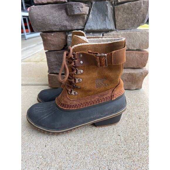 Sorel womens size 8.5 winter boots duck boots - Picture 1 of 5